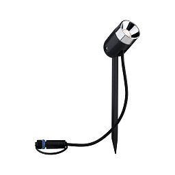 Plug & Shine zápich Pike IP65 3000K 3,5W 24V antracit - PAULMANN Obrázek pro produkt Plug & Shine zápich Pike IP65 3000K 3,5W 24V antracit - PAULMANN