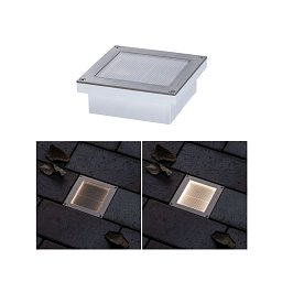 Solární LED zemní svítidlo Aron 10x10 cm pohybové čidlo - PAULMANN Obrázek pro produkt Solární LED zemní svítidlo Aron 10x10 cm pohybové čidlo - PAULMANN