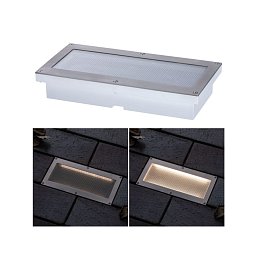 Solární LED zemní svítidlo Aron 20x10 cm pohybové čidlo - PAULMANN Obrázek pro produkt Solární LED zemní svítidlo Aron 20x10 cm pohybové čidlo - PAULMANN