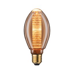 LED Vintage žárovka B75 Inner Glow 4W E27 zlatá s vnitřním kroužkem - PAULMANN Obrázek pro produkt LED Vintage žárovka B75 Inner Glow 4W E27 zlatá s vnitřním kroužkem - PAULMANN