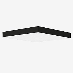 Obrázek pro produkt Stropní svítidlo IZAR B 15,9W LED 3000K akrylátové sklo černá IB.L1.330.93L DALI - LUCIS