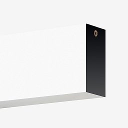 Obrázek pro produkt Stropní a nástěnné svítidlo IZAR III 51W LED 3000K akrylátové sklo černá I3.L1.1500.93L DALI - LUCIS