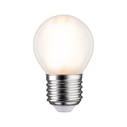 LED kapka 5 W E27 mat teplá bílá stmívatelné - PAULMANN Obrázek pro produkt LED kapka 5 W E27 mat teplá bílá stmívatelné - PAULMANN