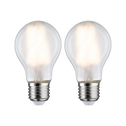 LED žárovka 7 W E27 mat teplá bílá 2ks-sada - PAULMANN Obrázek pro produkt LED žárovka 7 W E27 mat teplá bílá 2ks-sada - PAULMANN
