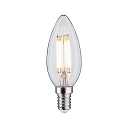 LED svíčka 4,5W E14 čirá teplá bílá - PAULMANN Obrázek pro produkt LED svíčka 4,5W E14 čirá teplá bílá - PAULMANN