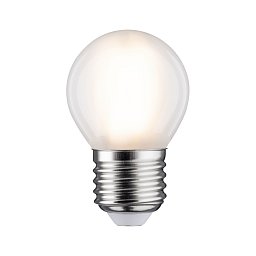 LED kapka 5 W E27 mat teplá bílá - PAULMANN Obrázek pro produkt LED kapka 5 W E27 mat teplá bílá - PAULMANN