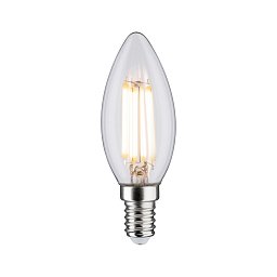 LED svíčka 6,5 W E14 čirá teplá bílá - PAULMANN Obrázek pro produkt LED svíčka 6,5 W E14 čirá teplá bílá - PAULMANN