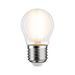 LED kapka 6,5 W E27 mat teplá bílá stmívatelné - PAULMANN Obrázek pro produkt LED kapka 6,5 W E27 mat teplá bílá stmívatelné - PAULMANN