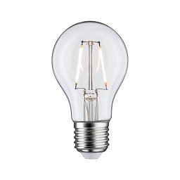 LED žárovka 3 W E27 čirá teplá bílá - PAULMANN Obrázek pro produkt LED žárovka 3 W E27 čirá teplá bílá - PAULMANN