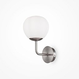 Obrázek pro produkt Nástěnné svítidlo Erich E14 40W bílá matné sklo nikl kov - MAYTONI