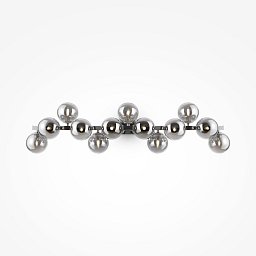 Obrázek pro produkt Nástěnné svítidlo Dallas 13xG9 364W kouřové sklo chrom kov designové - MAYTONI
