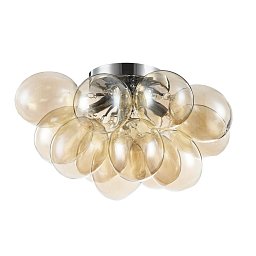 Obrázek pro produkt Stropní svítidlo Balbo 4x28W G9 jantarové sklo kov designové - MAYTONI