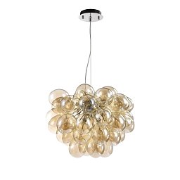 Obrázek pro produkt Závěsné svítidlo Balbo 8x28W jantarové sklo kov designové - MAYTONI