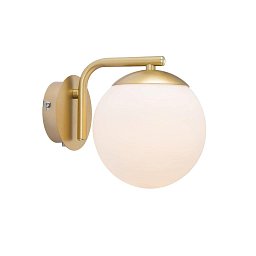 Obrázek pro produkt Nástěnné svítidlo Grant 1x40W E14 mosaz opál - NORDLUX