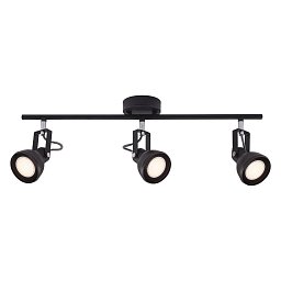 Obrázek pro produkt Bodové svítidlo Aslak 3x35W GU10 černá - NORDLUX