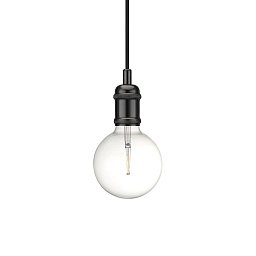 Obrázek pro produkt Závěsné svítidlo Avra 1x60W E27 černá chrom - NORDLUX