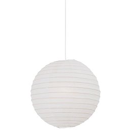 Obrázek pro produkt Závěsné papírové stínidlo Rispapir 40 1x60W bílé - NORDLUX
