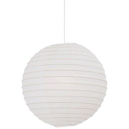 Obrázek pro produkt Závěsné papírové stínidlo Rispapir 48 1x60W bílé - NORDLUX