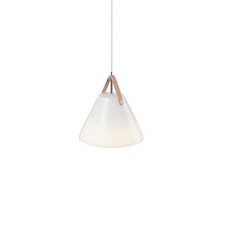 Obrázek pro produkt Závěsné svítidlo Strap 27 1x40W E27 bílá opál - NORDLUX