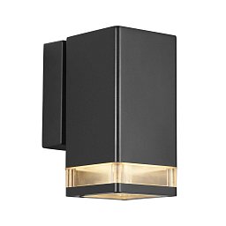 Obrázek pro produkt Venkovní nástěnné svítidlo Elm 1x20W GU10 černá čirá - NORDLUX