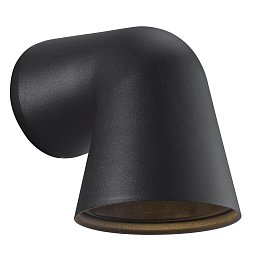 Obrázek pro produkt Venkovní nástěnné svítidlo Front Single 1x28W GU10 černá matná - NORDLUX
