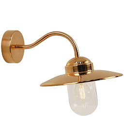 Obrázek pro produkt Venkovní nástěnné svítidlo Luxembourg 1x60W E27 měď čirá - NORDLUX