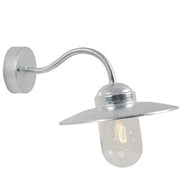 Obrázek pro produkt Venkovní nástěnné svítidlo Luxembourg 1x60W E27 galvanizovaná čirá - NORDLUX