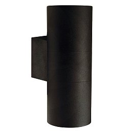 Obrázek pro produkt Venkovní nástěnné svítidlo Tin Maxi 2x35W GU10 černá čirá - NORDLUX