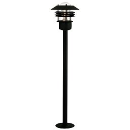 Obrázek pro produkt Venkovní sloupkové svítidlo Vejers 1x60W E27 černá čirá - NORDLUX