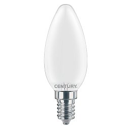 Obrázek pro produkt LED FILAMENT SVÍČKA SATÉN 6W E14 4000K 806Lm 360d 35x97mm IP20  - CENTURY