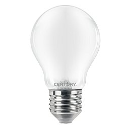 Obrázek pro produkt LED FILAMENT HRUŠKA SATÉN 8W E27 6000K 806Lm 360d 60x105mm IP20 - CENTURY