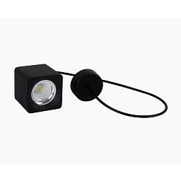 STROPNÍ LED SVÍTIDLO QUBE ZÁVĚSNÉ ČERNÉ 90x90X90mm 5W/230VAC 4000K 450lm 45d IP20 závěs 150cm - CENTURY Obrázek pro produkt STROPNÍ LED SVÍTIDLO QUBE ZÁVĚSNÉ ČERNÉ 90x90X90mm 5W/230VAC 4000K 450lm 45d IP20 závěs 150cm - CENTURY