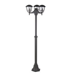 Obrázek pro produkt LED SVÍTIDLO LILANDA sloupové 3 svítidla 30W 230VAC 4000K 1850Lm 120d výška 220cm IP44 - CENTURY