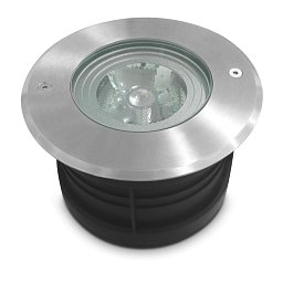 Obrázek pro produkt Zemní LED PAVI 146 mm 12W 24VAC/DC 3000K 840Lm10d 160x110mm 500kg IP65 IK06 - CENTURY