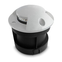 Obrázek pro produkt Zemní LED PAVI 120 mm 2 světla 5W 24VAC/DC 4000K 160Lm 100d 130x130mm 500kg IP67 IK06 - CENTURY