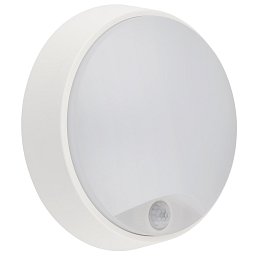 LED SVÍTIDLO OASI TONDA BÍLÉ SENSOR 14W 4000K 1055Lm 120d IP54 - CENTURY Obrázek pro produkt LED SVÍTIDLO OASI TONDA BÍLÉ SENSOR 14W 4000K 1055Lm 120d IP54 - CENTURY