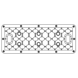 Obrázek pro produkt SADA 5 čoček 40x130d pro SVÍTIDLO EXTREMA - CENTURY
