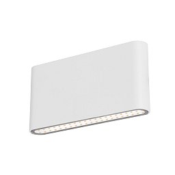 Obrázek pro produkt Fasádní LED FORMA bílé oboustranné 12W 230V 3000K 820Lm 120d 175x90mm IP54  - CENTURY