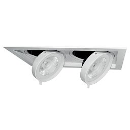 Obrázek pro produkt SVÍTIDLO LED REGIA ZAPUŠTĚNÉ VÝKLOPNÉ 2 MODULY 335 mm 30W 3000K Ra95 2460Lm 38d DIMM IP20  - CENTURY