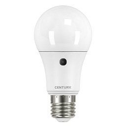 Obrázek pro produkt LED HRUŠKA SE SENZOREM ARIA PLUS 10W E27 3000K 1060Lm 270d 60x120mm IP20 krabice - CENTURY