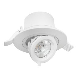 Obrázek pro produkt LED SPOT REGIA ZAPUŠTĚNÉ VÝKLOPNÉ 90mm 8W 4000K Ra95 730Lm 38d DIMM IP21 - CENTURY