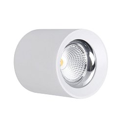 Obrázek pro produkt Stropní SVÍTIDLO LED RONDO BÍLÉ 90x90mm 10W/230VAC 4000K 800Lm 45d IP20  - CENTURY
