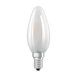 Obrázek pro produkt OSRAM Retrofit svíčková DIMM matná 230V E14 LED EQ40 2700K - DESIGN RENDL