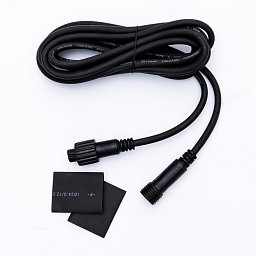 DecoLED Prodlužovací kabel, černý, 3m,IP67 EFX13 Obrázek pro produkt DecoLED Prodlužovací kabel, černý, 3m,IP67 EFX13