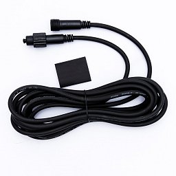 DecoLED Prodlužovací kabel, černý, 5m, IP67 EFX15 Obrázek pro produkt DecoLED Prodlužovací kabel, černý, 5m, IP67 EFX15