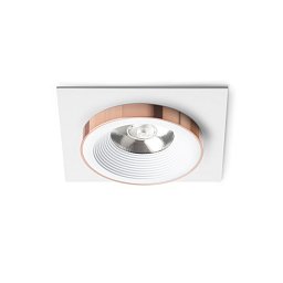 Obrázek pro produkt SHARM SQ I zápustná bílá měď 230V LED 10W 24° 3000K - RED - DESIGN RENDL