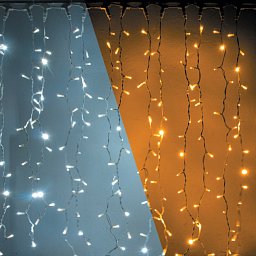 Obrázek pro produkt DecoLED světelná záclona LED - BICOLOR, 300 krásných LED