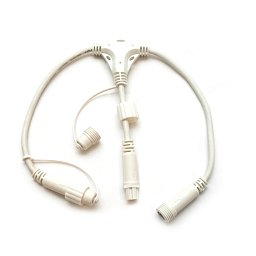 DecoLED T rozbočovač, 2 výstupy, bílý, IP67 EFX01T Obrázek pro produkt DecoLED T rozbočovač, 2 výstupy, bílý, IP67 EFX01T