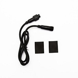 DecoLED Prodlužovací kabel, černý, 1m, IP67 EFX11 Obrázek pro produkt DecoLED Prodlužovací kabel, černý, 1m, IP67 EFX11