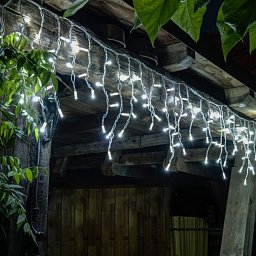 DecoLED LED vánoční světelné krápníky - 3m, ledově bílá ILNX0305 Obrázek pro produkt DecoLED LED vánoční světelné krápníky - 3m, ledově bílá ILNX0305